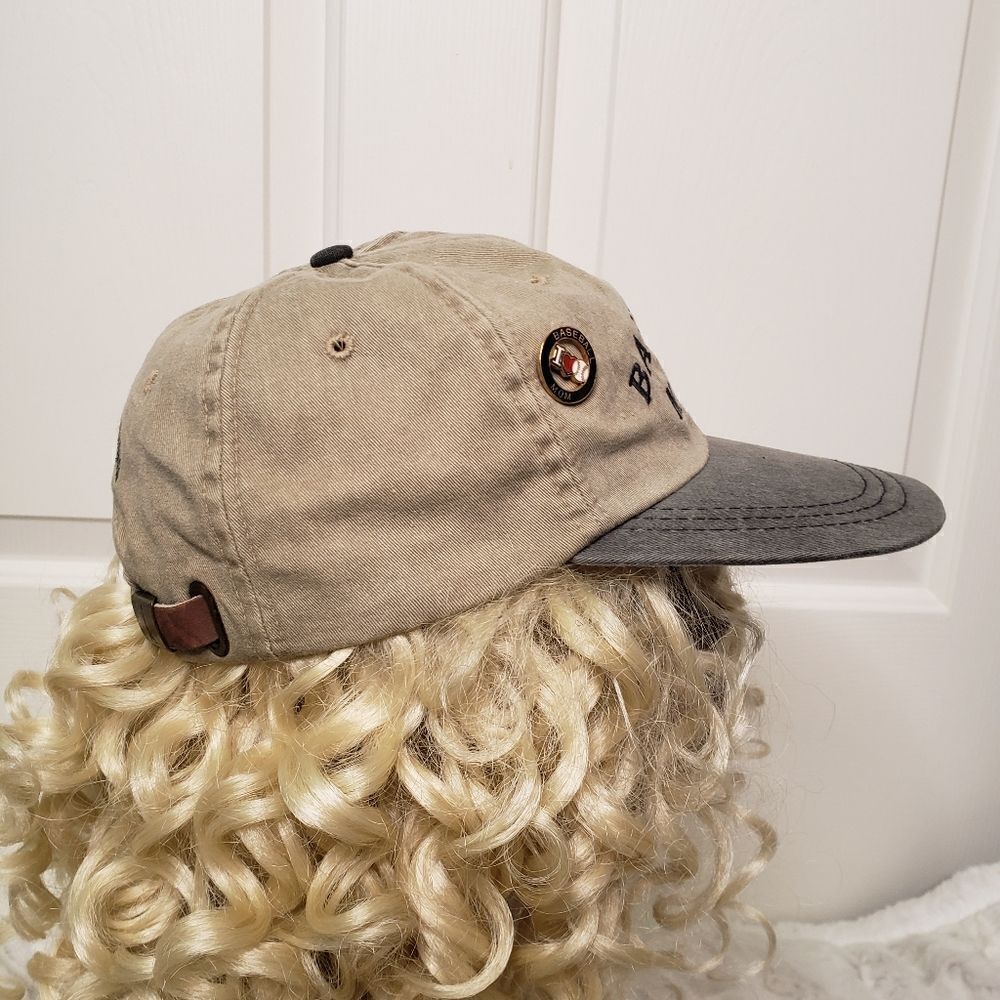 Adams Adj. Baseball Cap & Baseball Pin - Picture 5 of 9